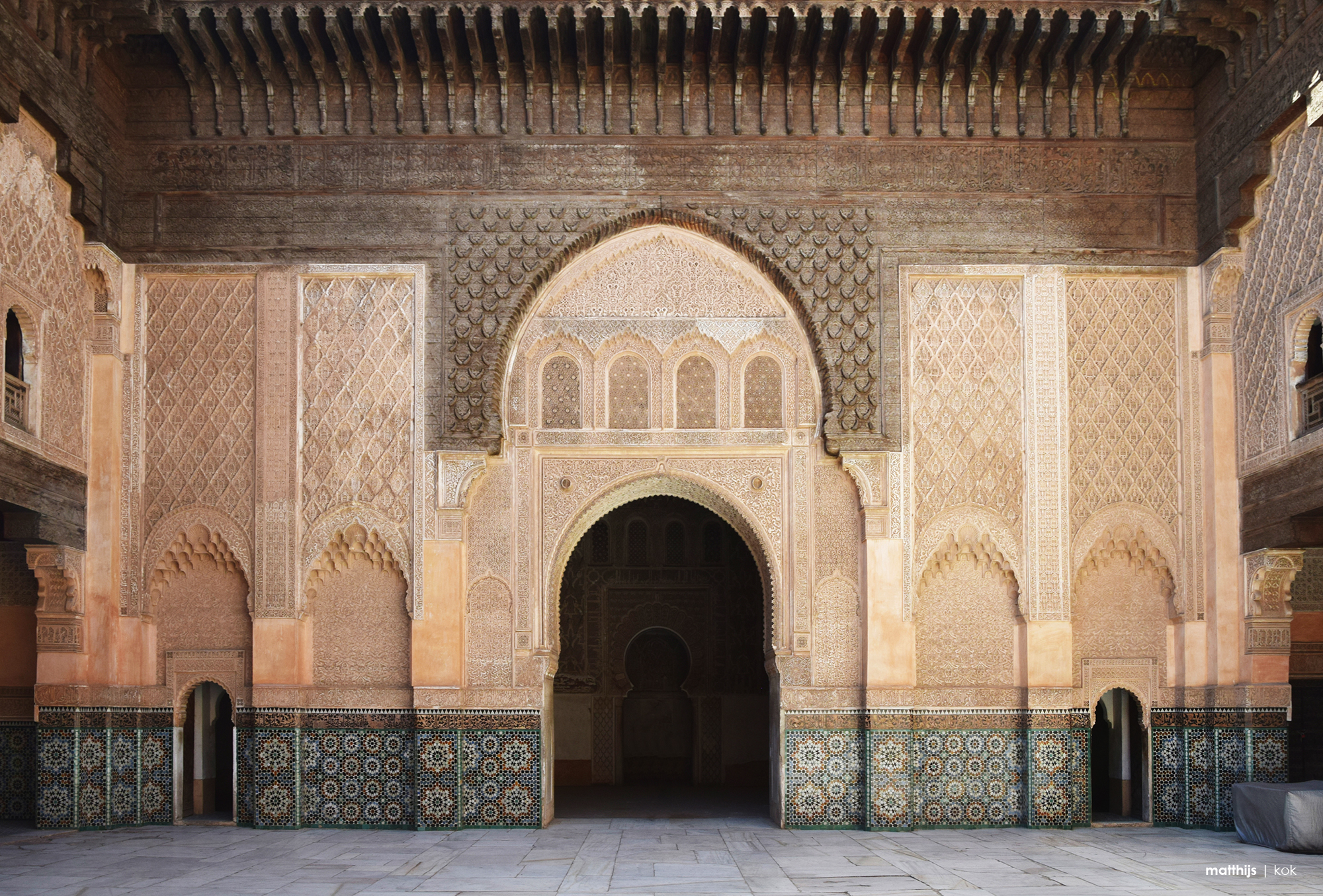 Ben Youssef Madrasa, Marrakech | Photo by Matthijs Kok