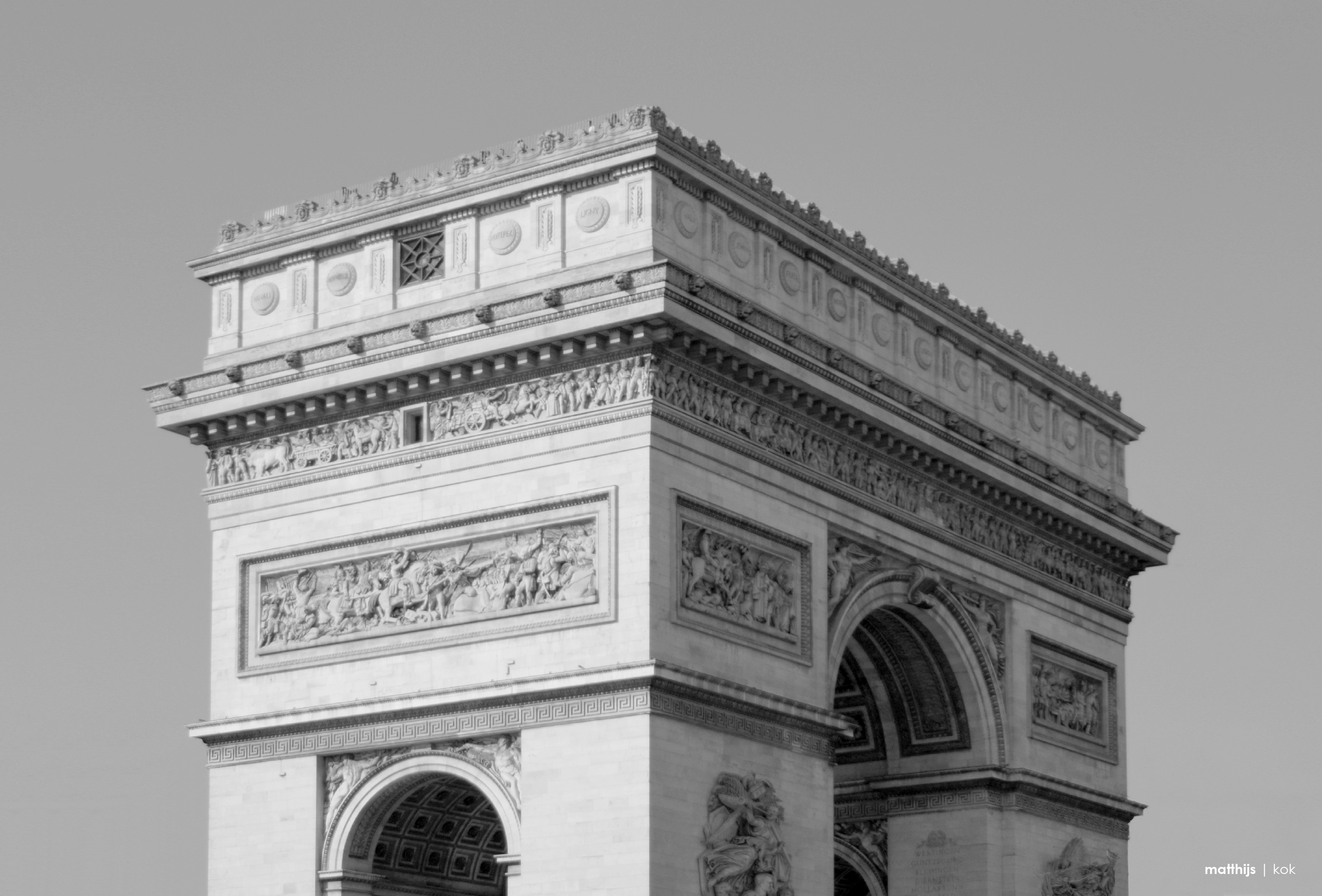 Arc de Triomphe, Paris | Photo by Matthijs Kok