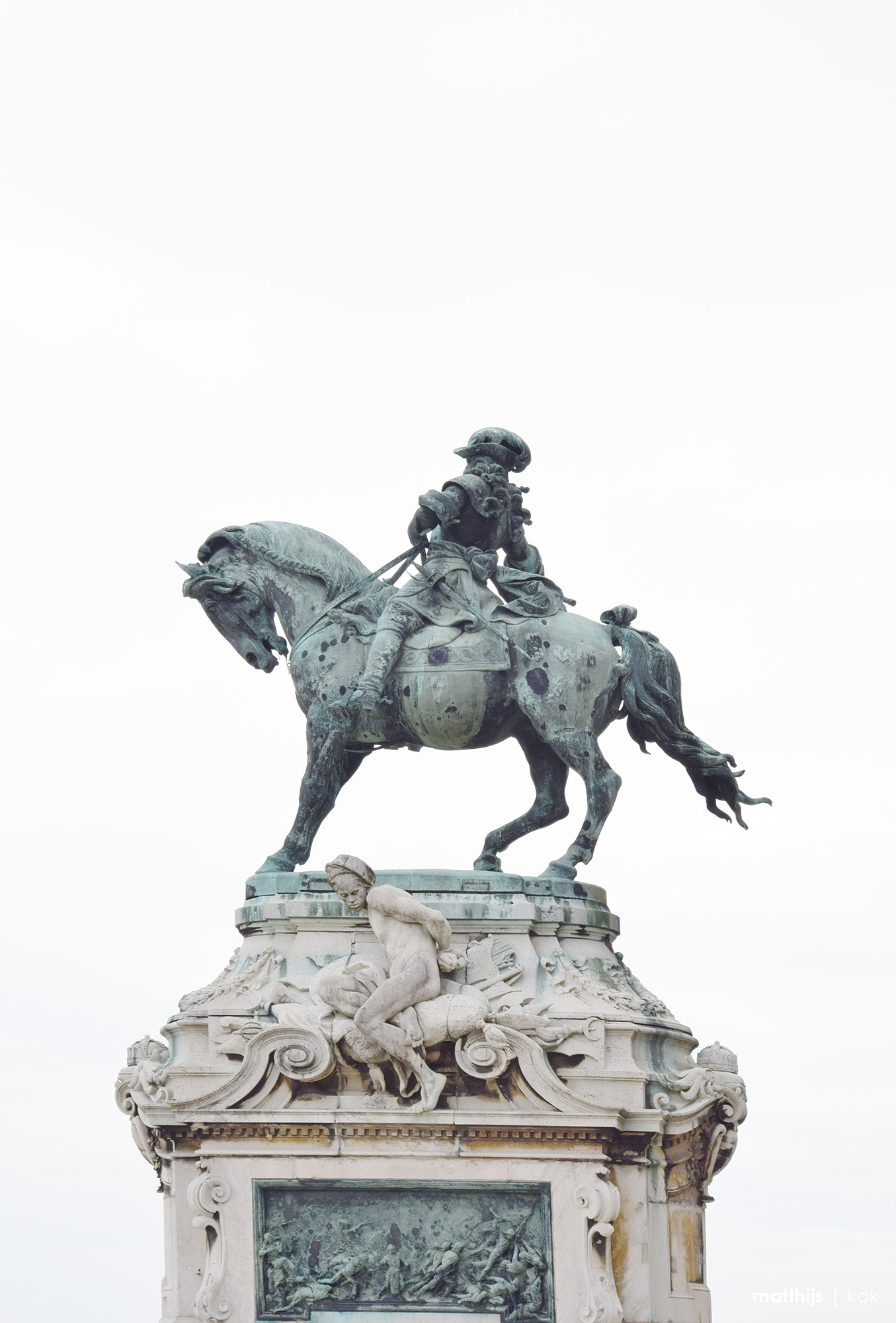 Eugene of Savoy Statue, Budapest, Hungary | Photo by Matthijs Kok