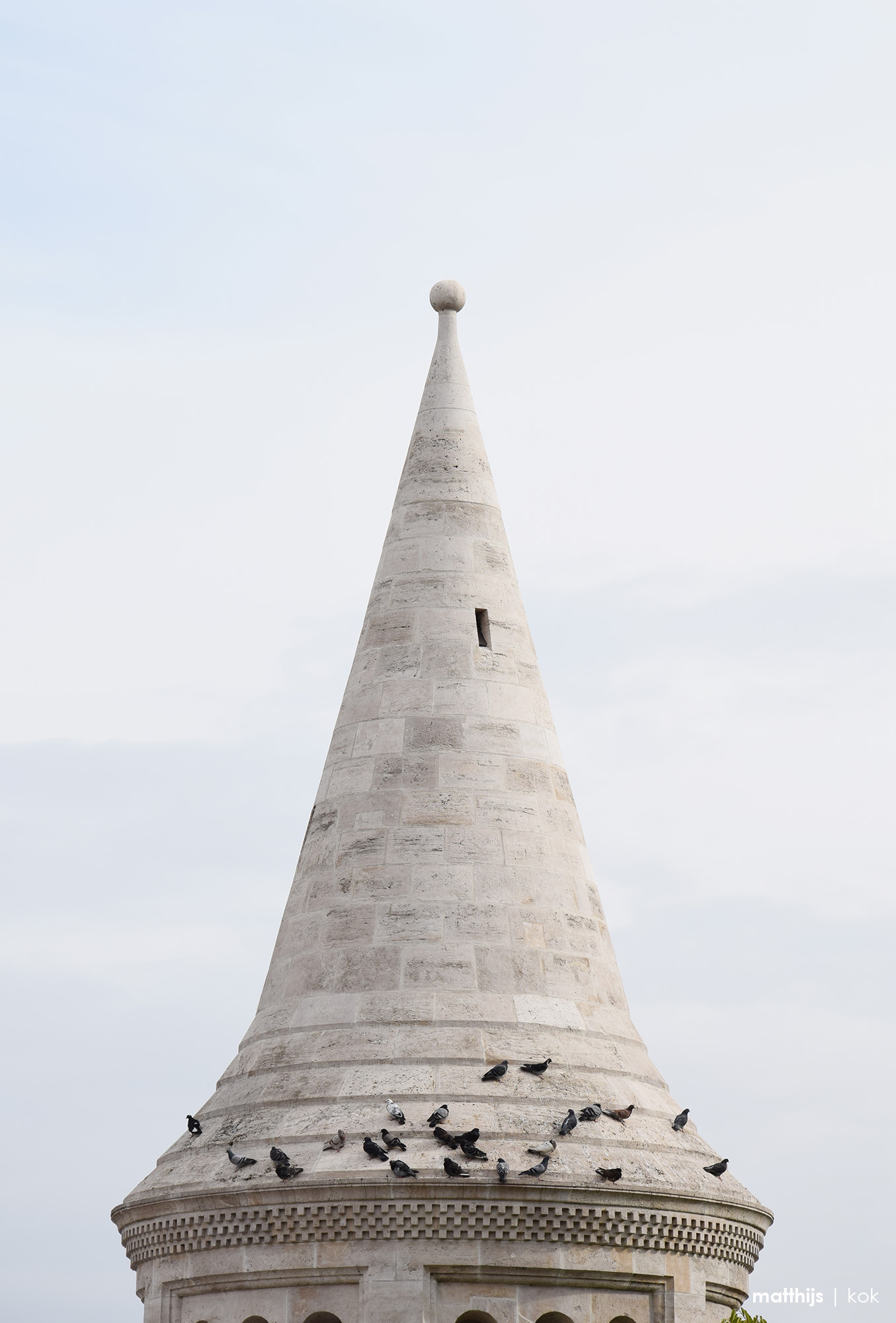 Fairytale tower of Fisherman's Bastion - Halaszbastya, Budapest | Photo by Matthijs Kok