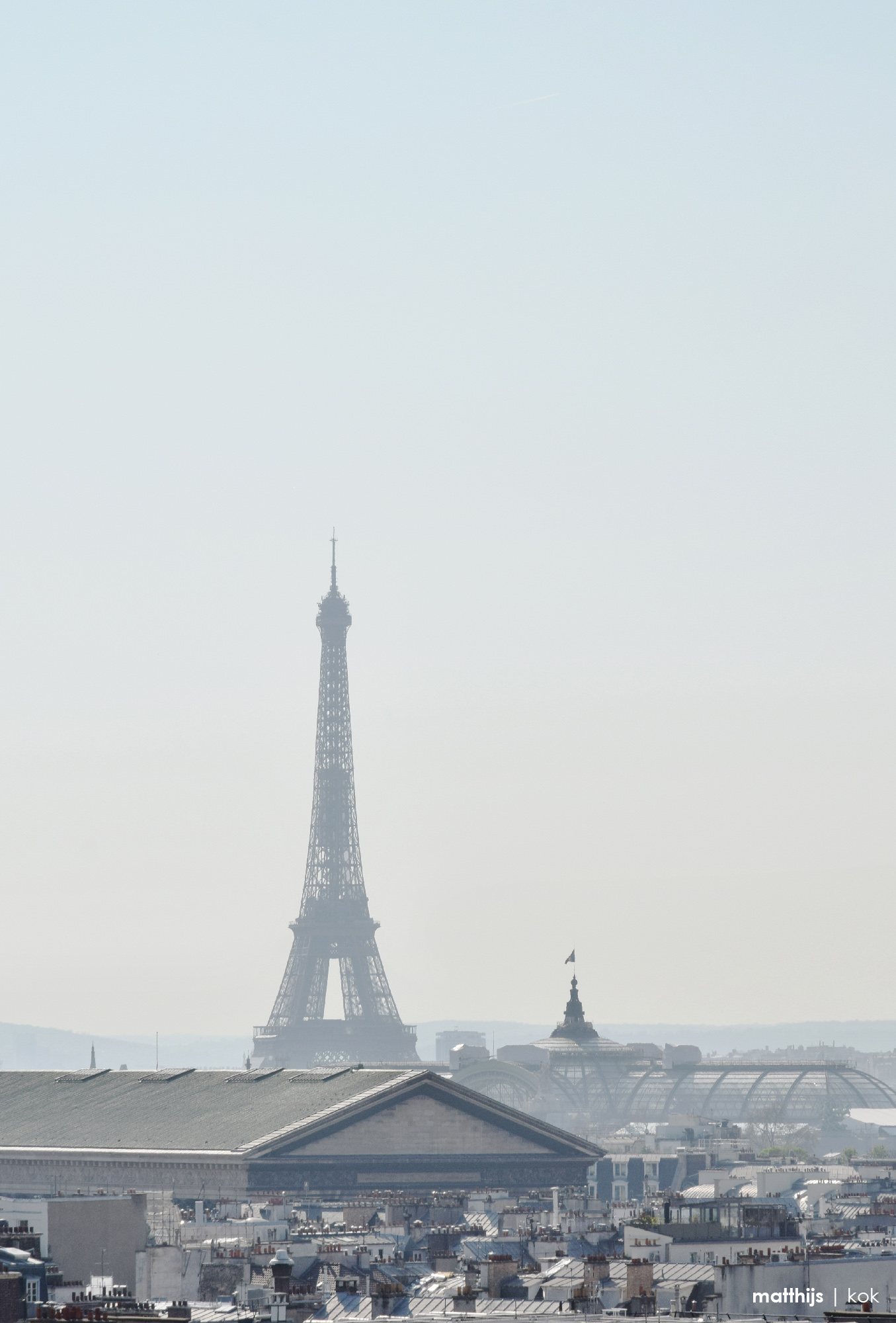 Paris View from Lafayette | Photo by Matthijs Kok