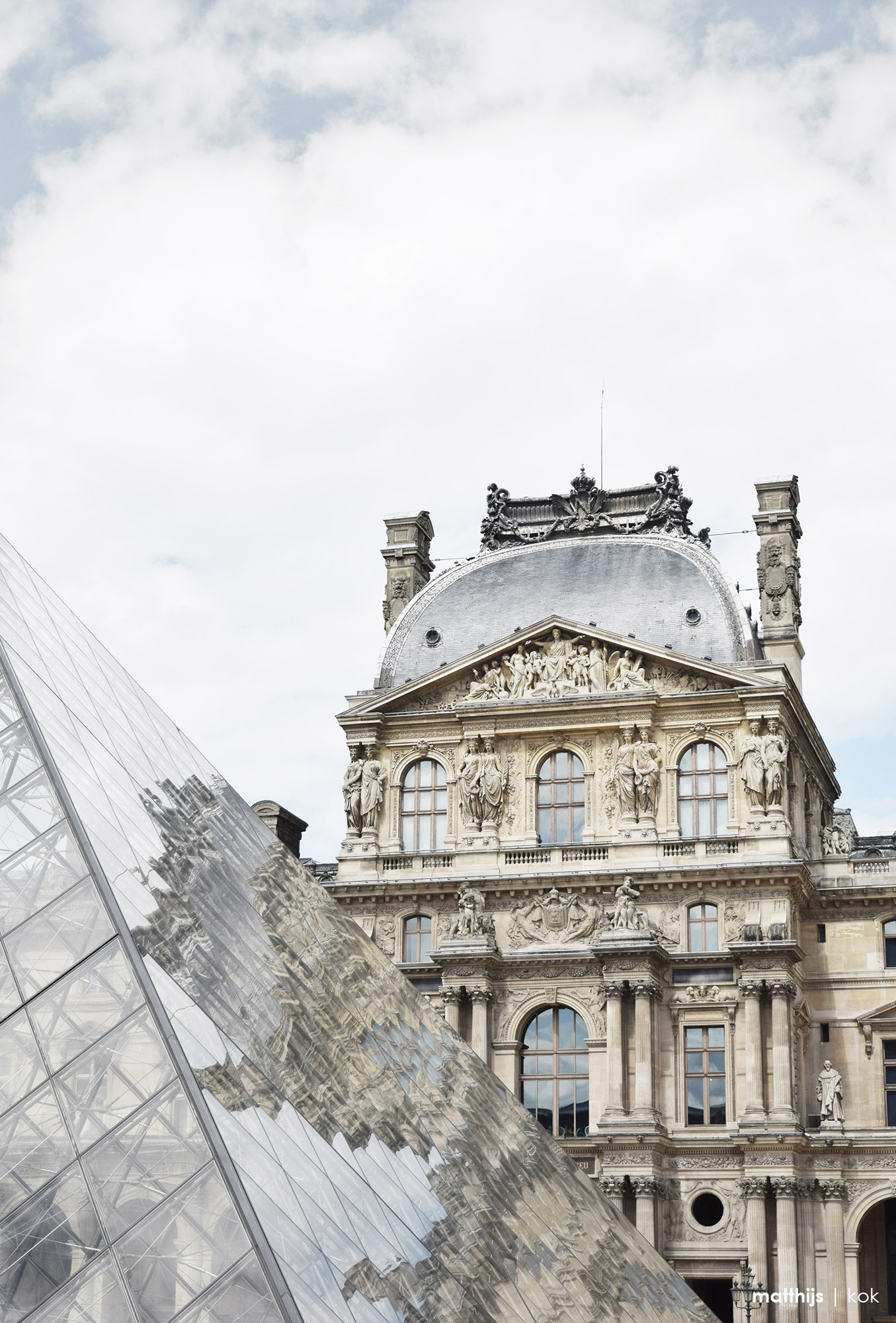 The Louvre, Paris | Photo by Matthijs Kok
