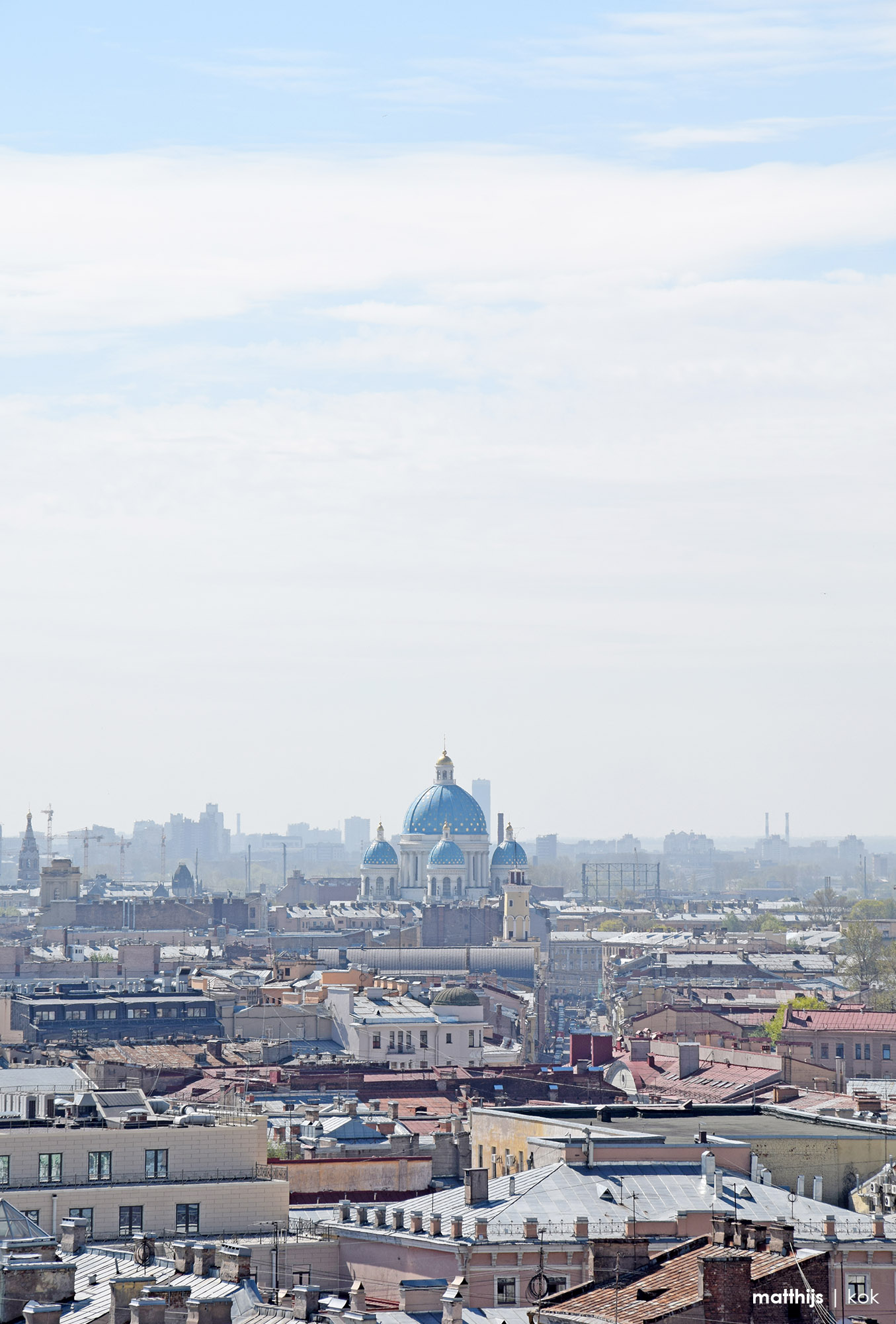 Rooftop View over Saint Petersburg | Photo by Matthijs Kok