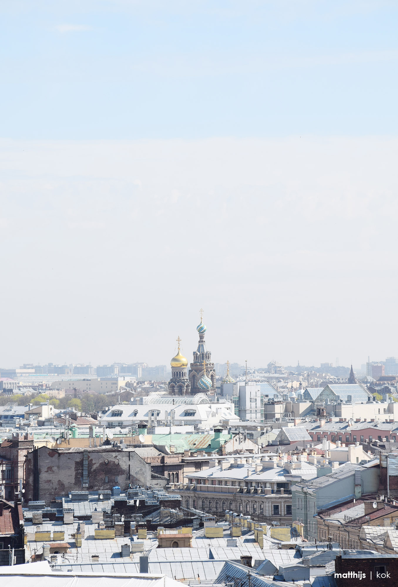 Rooftop View over Saint Petersburg | Photo by Matthijs Kok