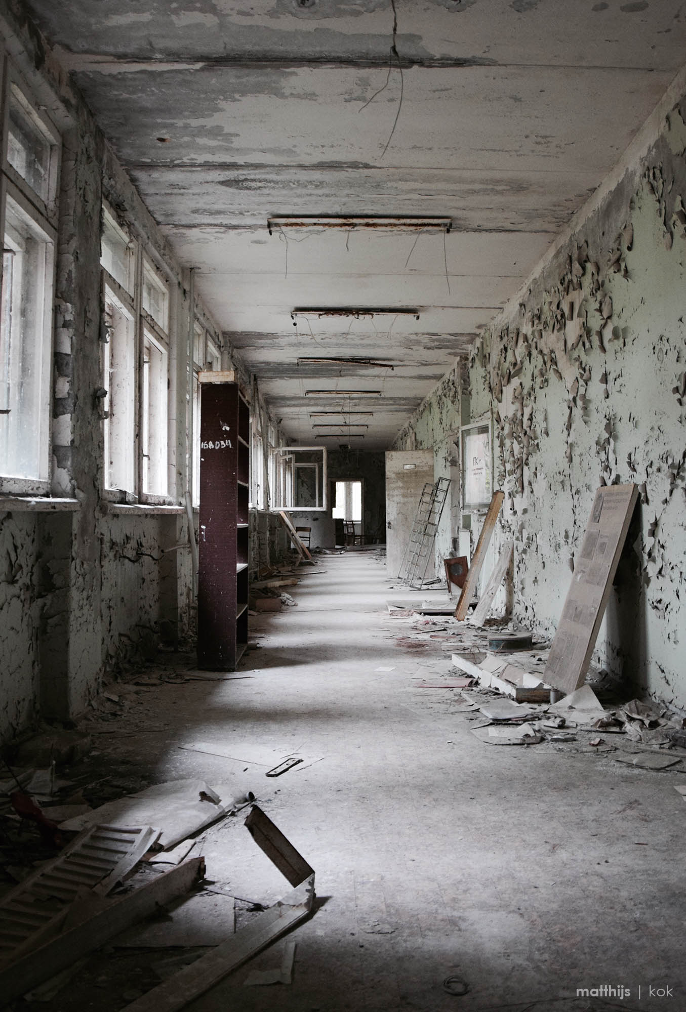 Hospital no.126, Chernobyl | Photo by Matthijs Kok