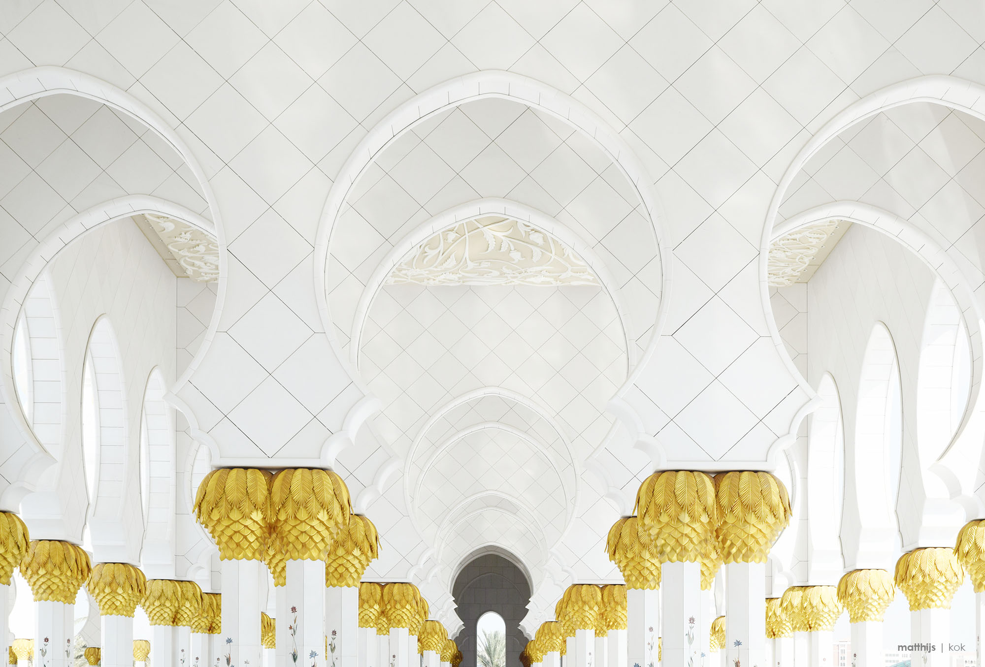 Sheikh Zayed Grand Mosque, Abu Dhabi, UAE | Photo by Matthijs Kok