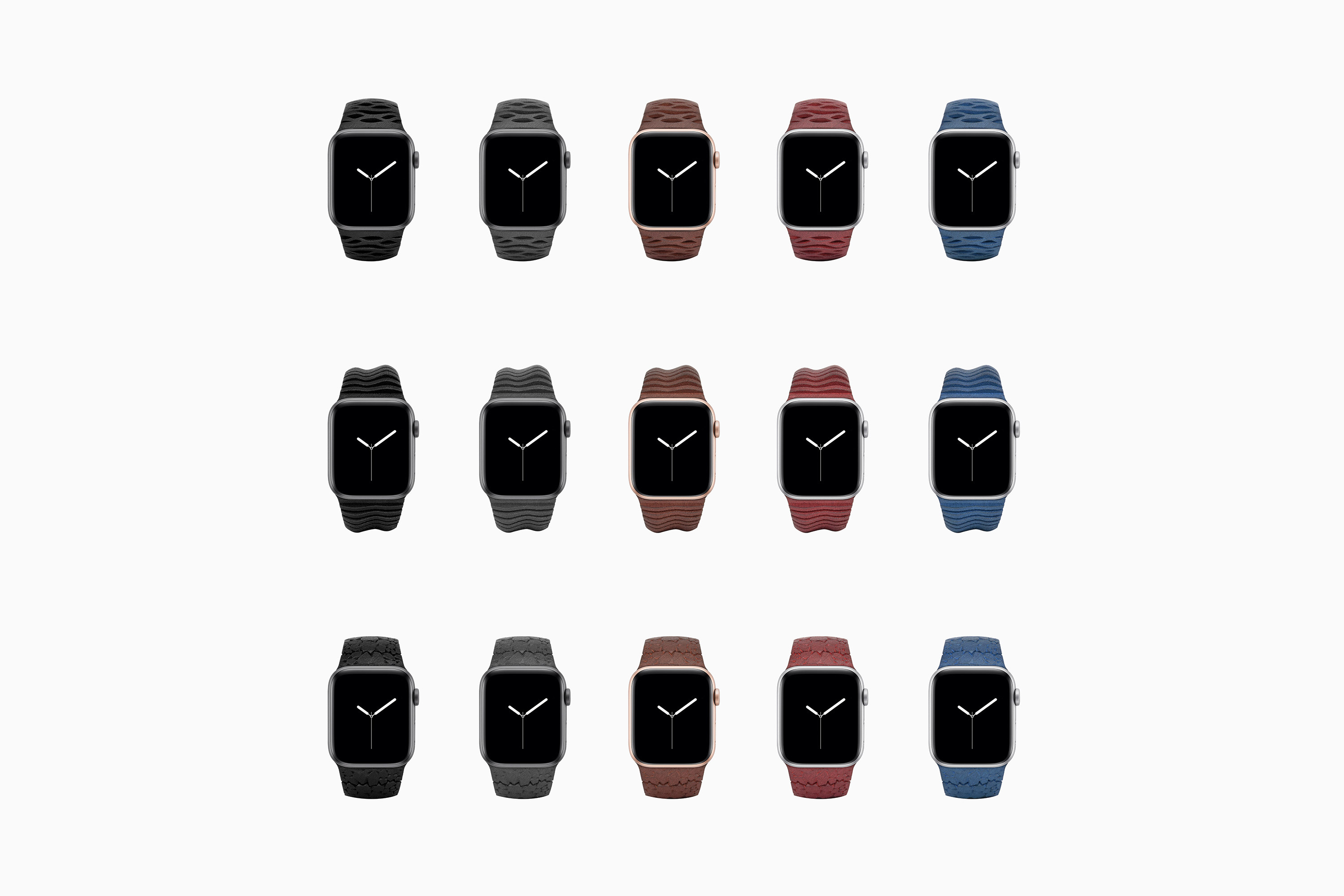 Freshfiber Apple Watch Band Collection, Design by Matthijs Kok for Freshfiber