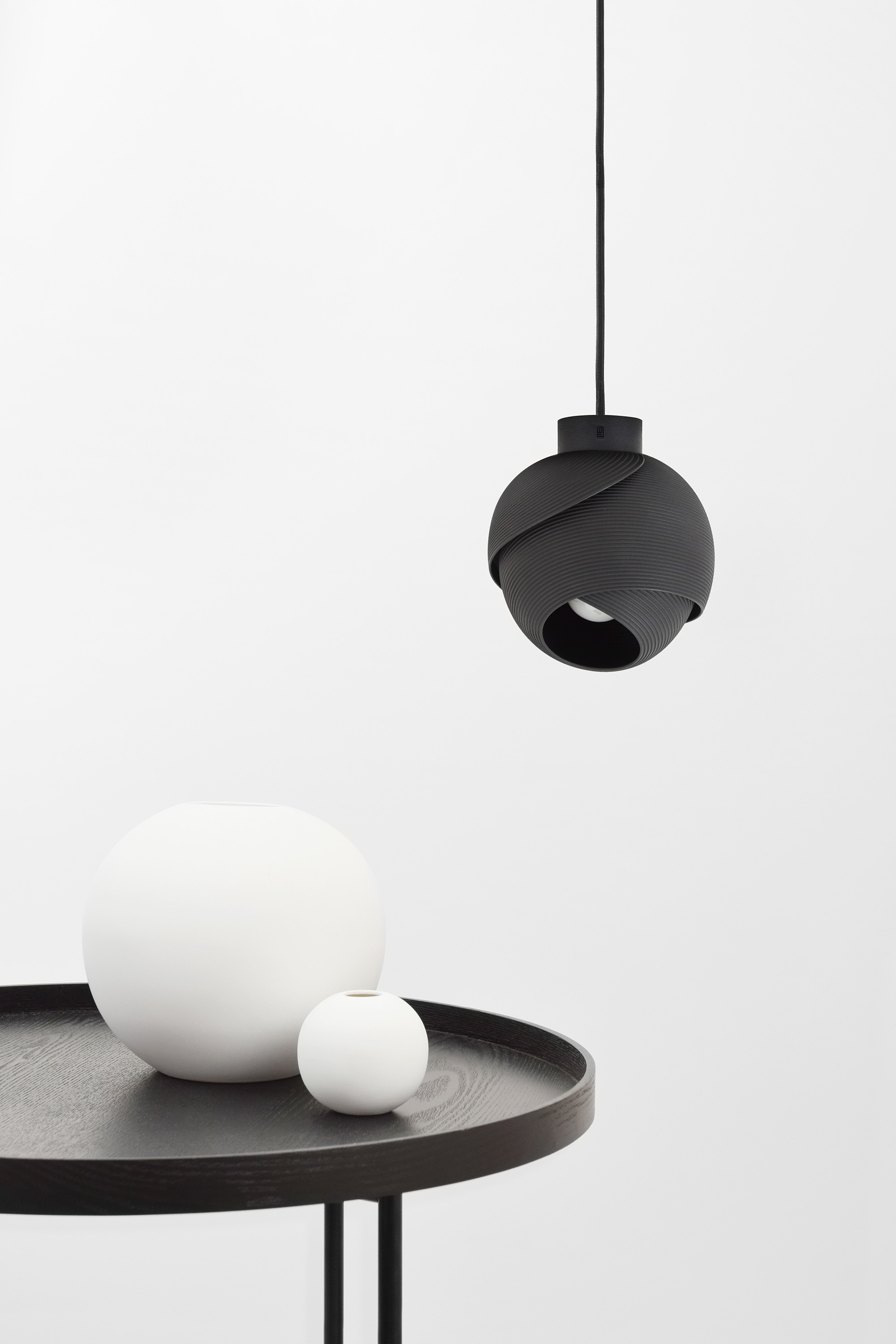 Fold Lamp, 2-in-1 Table & Pendant Lamp. Design by Matthijs Kok for Freshfiber.