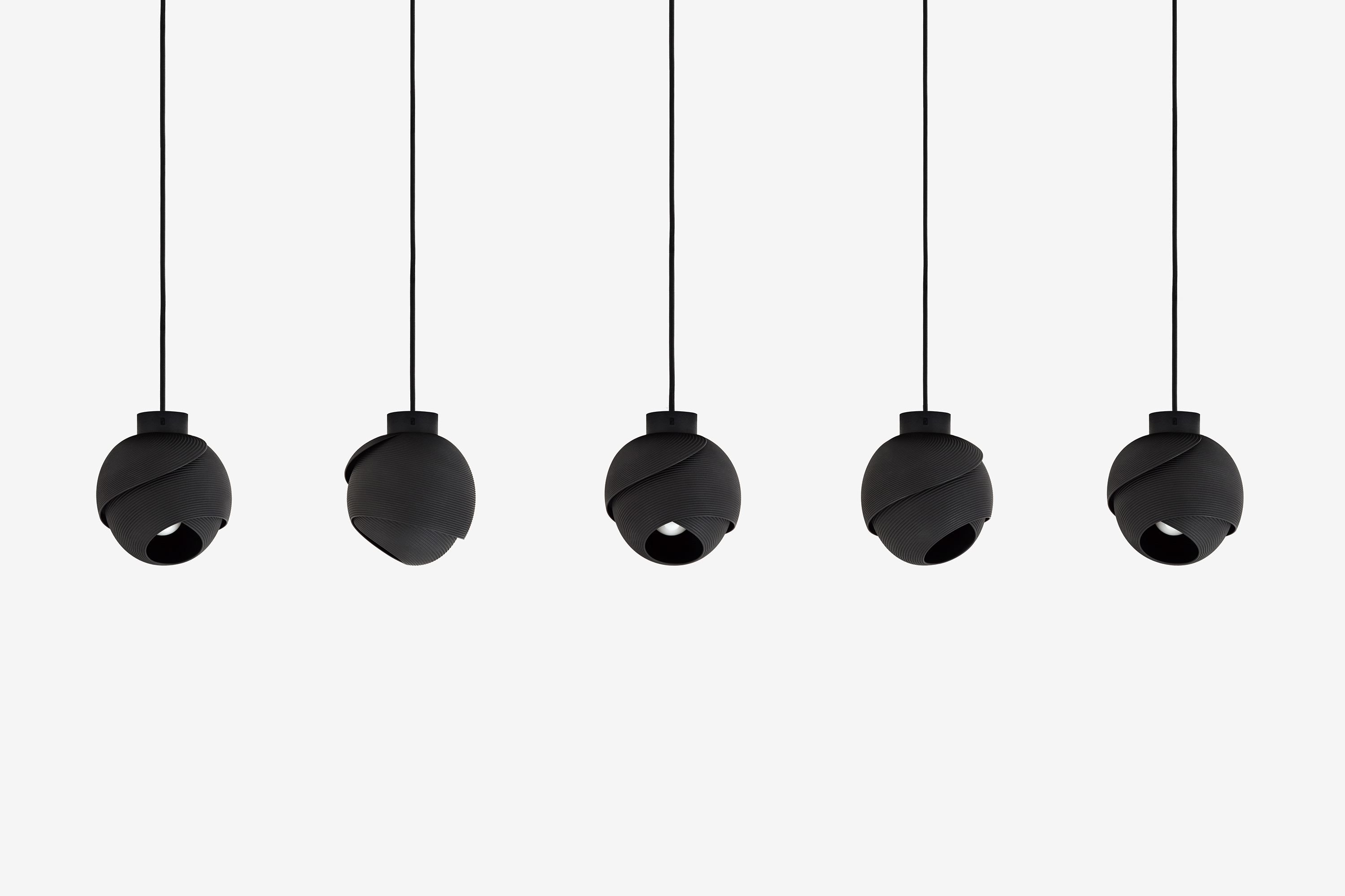 Fold Pendant Lamps, Design by Matthijs Kok for Freshfiber