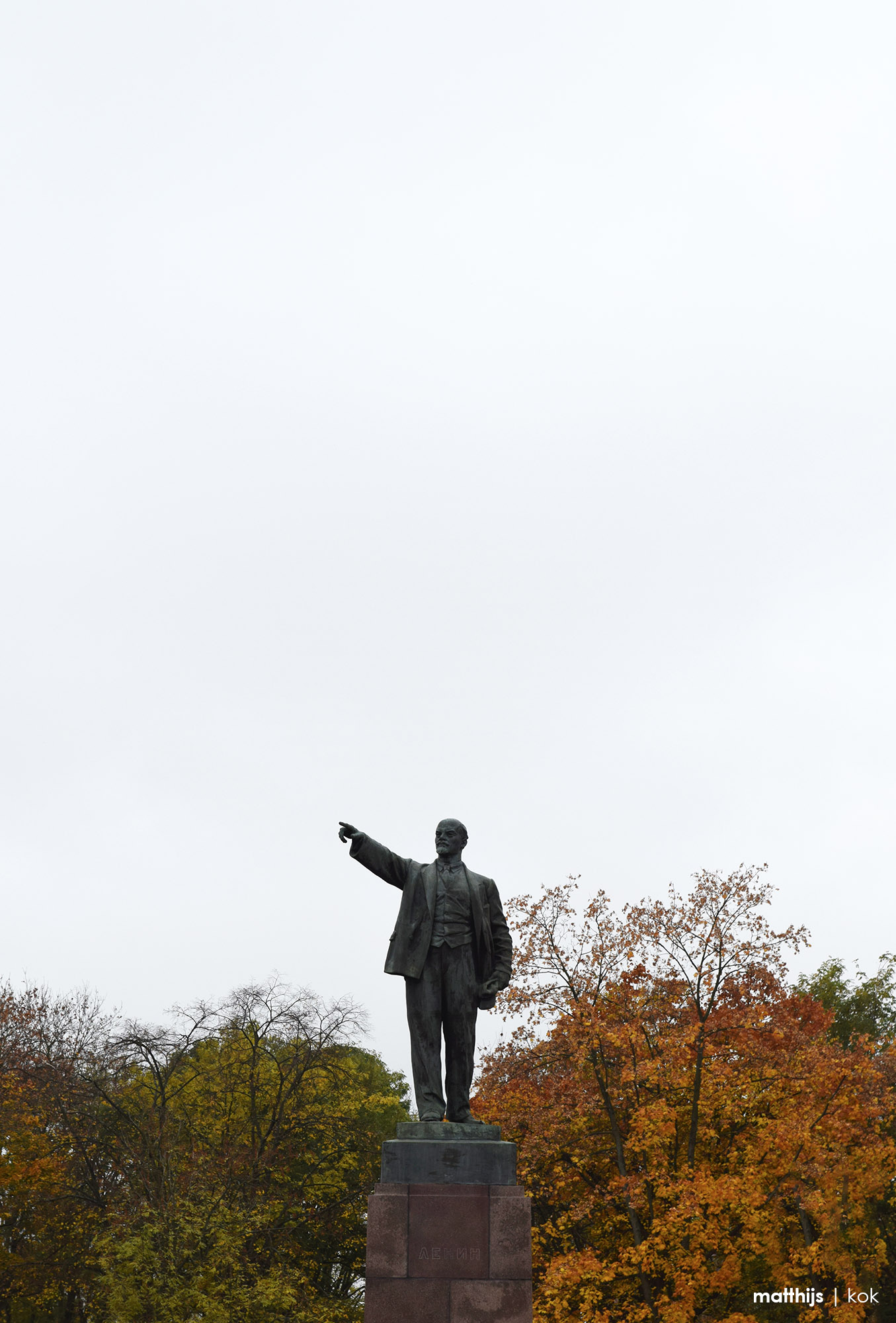Lenin Statue in Brest, Belarus | Photo by Matthijs Kok