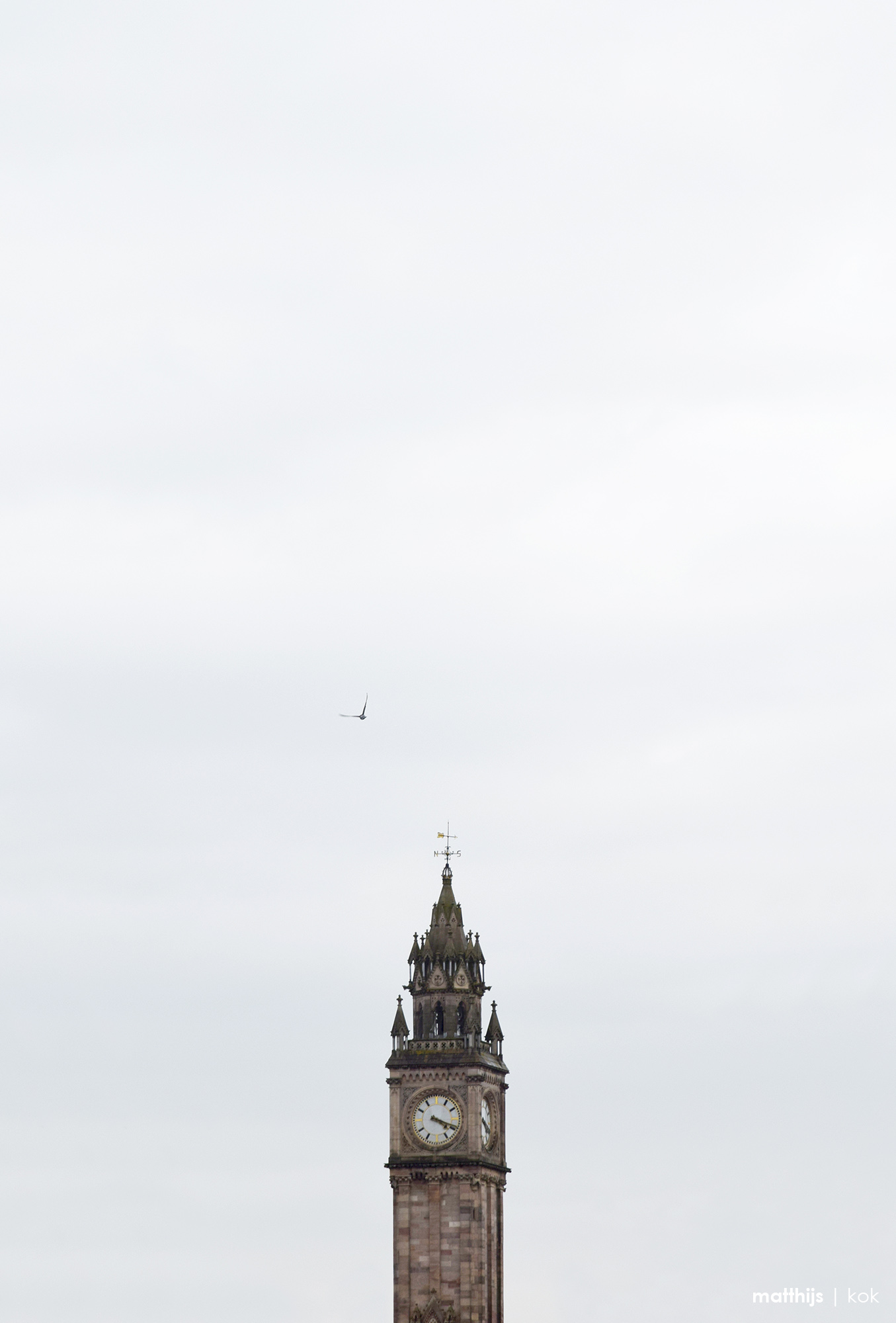 Albert Memorial Clock, Belfast, Northern Ireland | Photo by Matthijs Kok