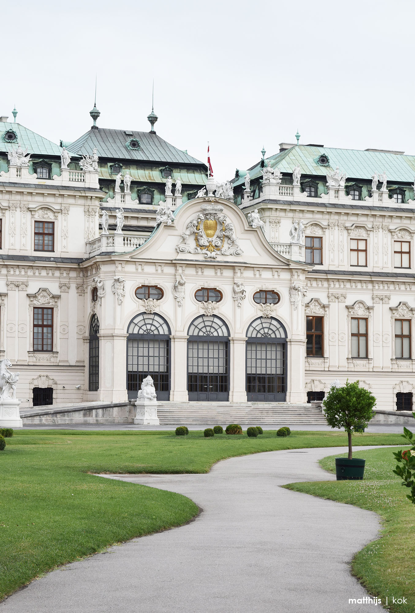 Schloss Belvedere, Vienna, Austria | Photo by Matthijs Kok