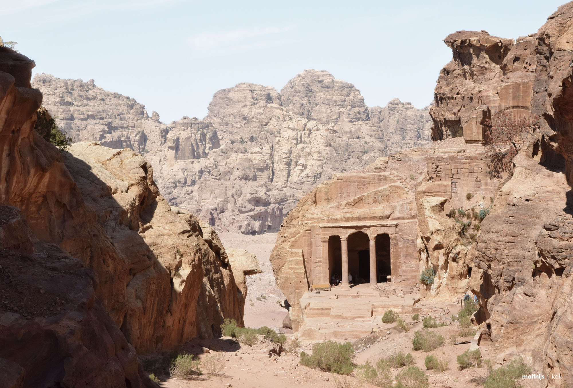 Garden Temple, Petra, Jordan | Photography by Matthijs Kok