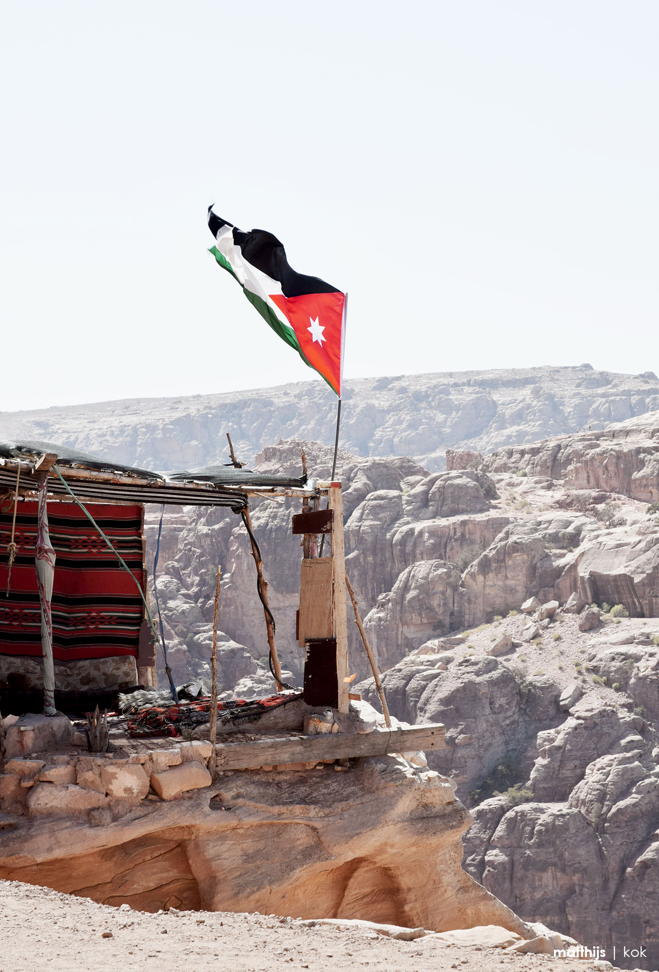 Al-Khubta Trail, Petra, Jordan | Photography by Matthijs Kok