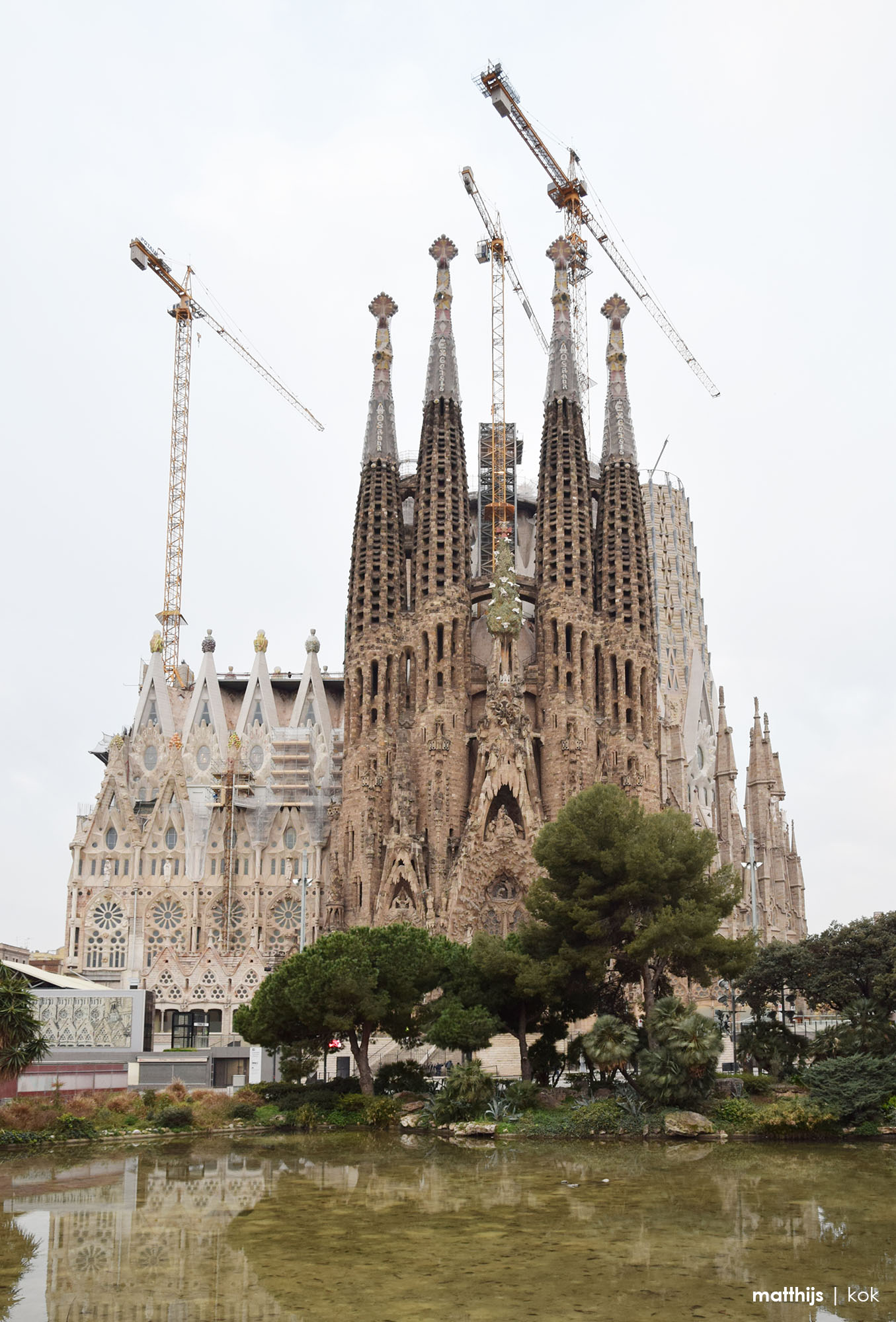 Sagrada Familia, Barcelona, Spain | Photo by Matthijs Kok