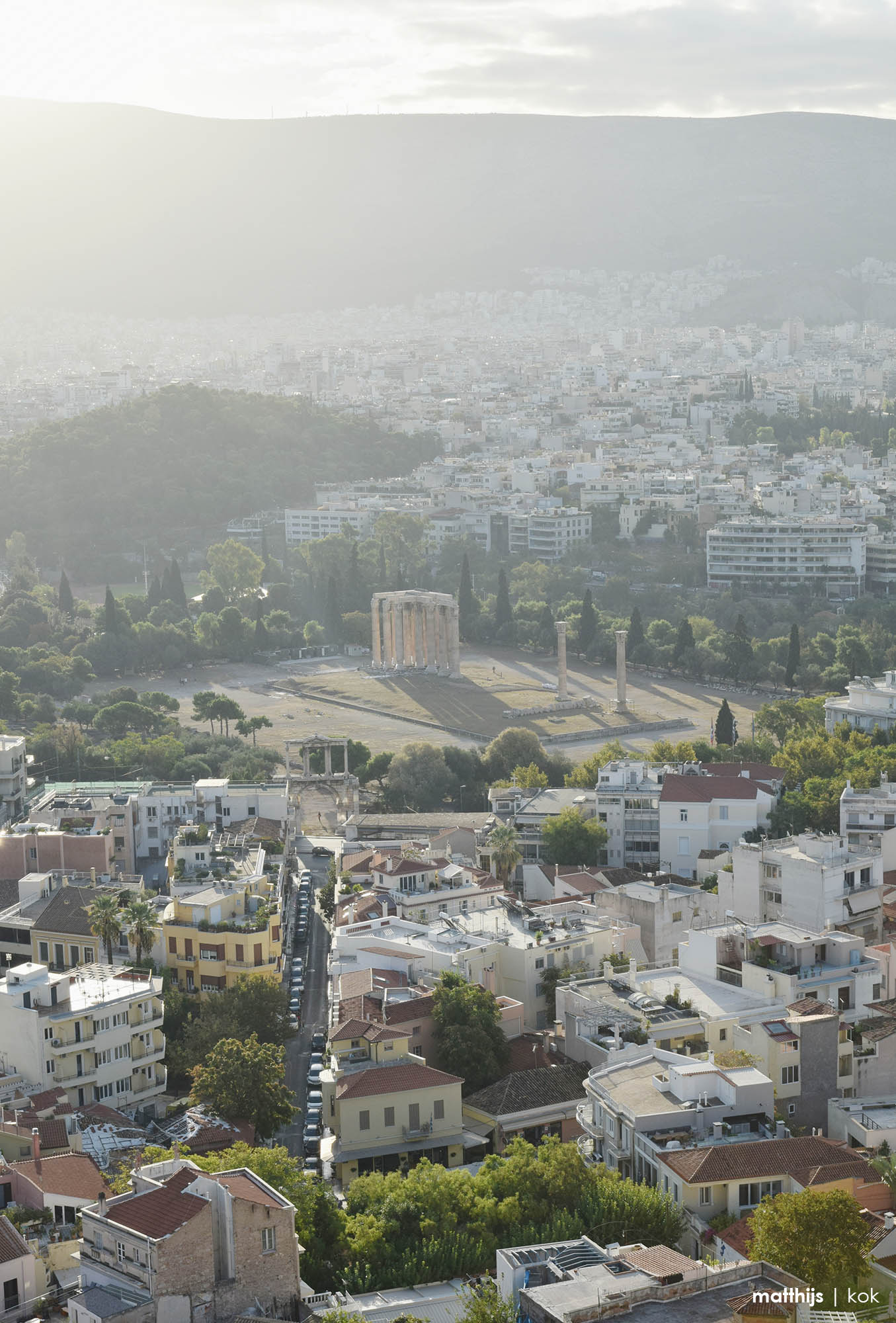 Olympieion, Athens, Greece | Photo by Matthijs Kok