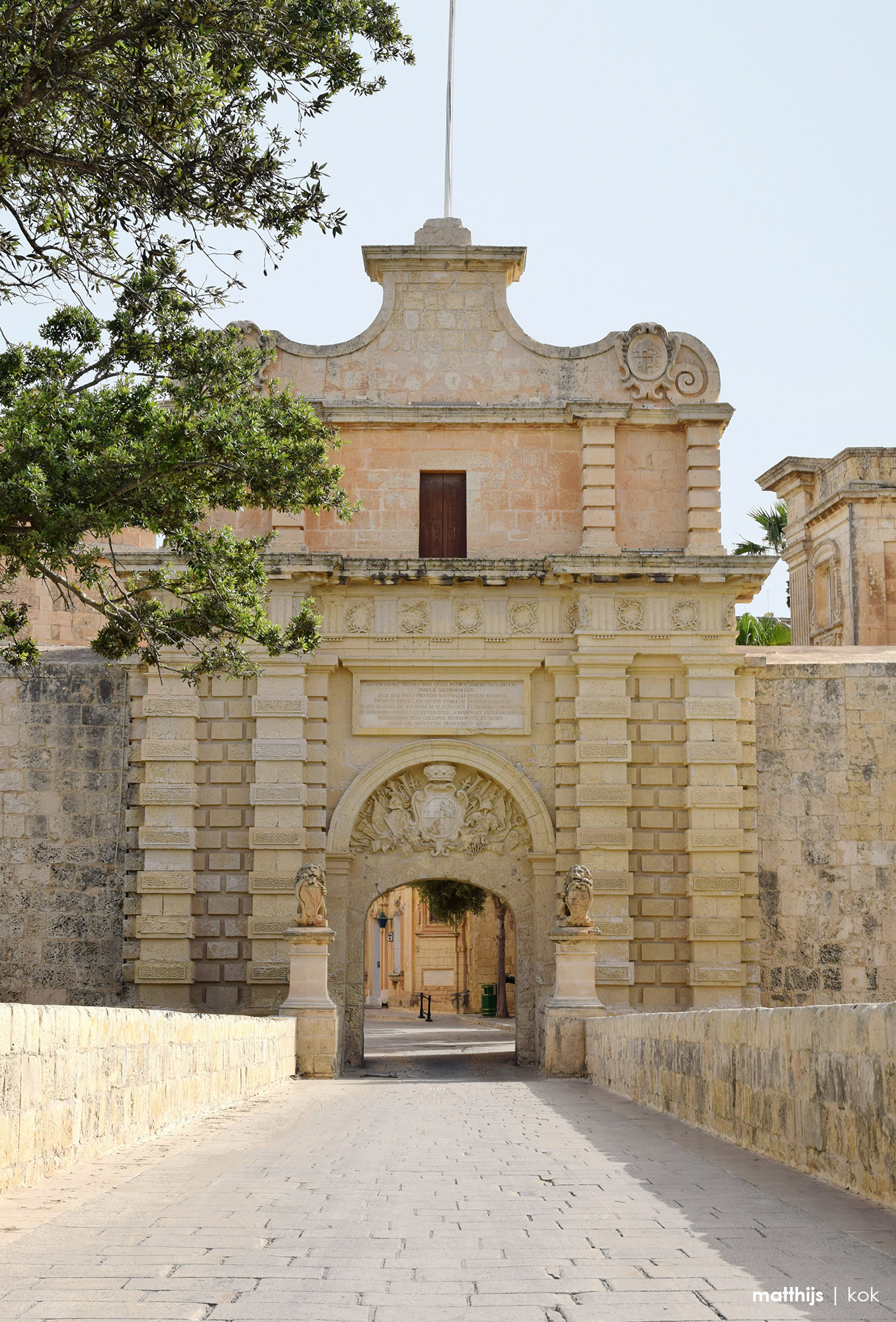 Mdina Gate, Malta | Photo by Matthijs Kok