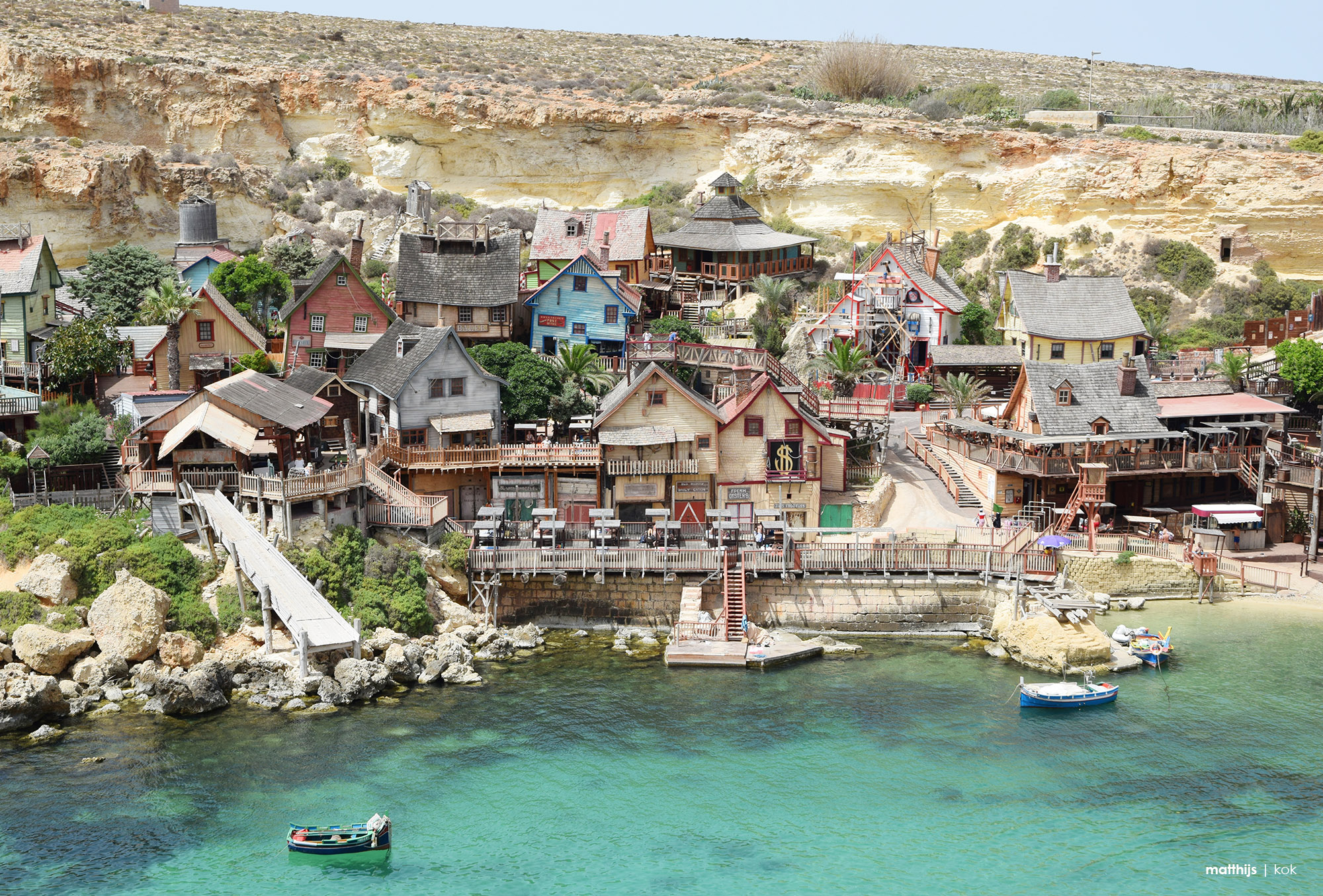 Popeye Village, Malta | Photo by Matthijs Kok