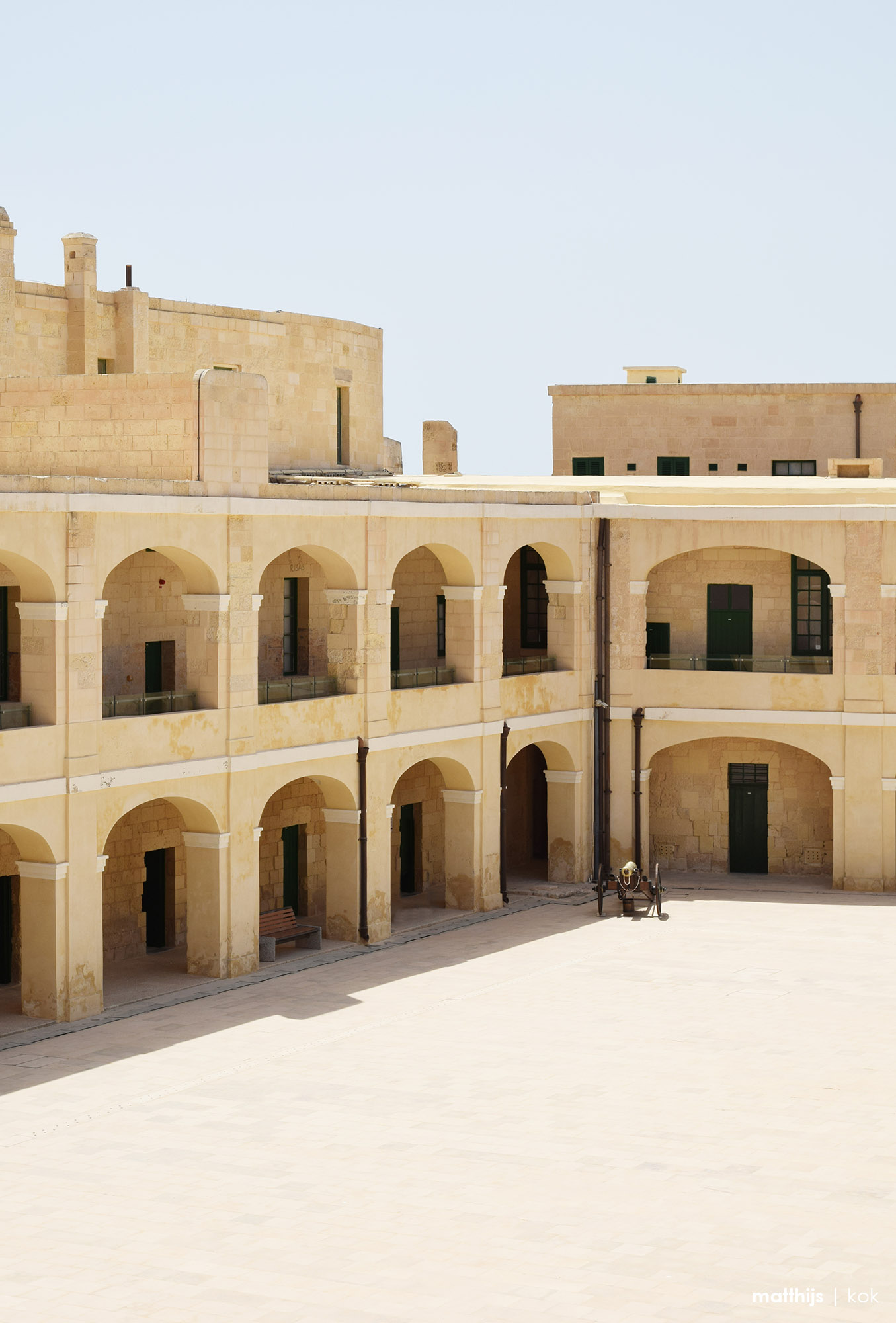 St. Elmo Fortress, Valletta, Malta | Photo by Matthijs Kok
