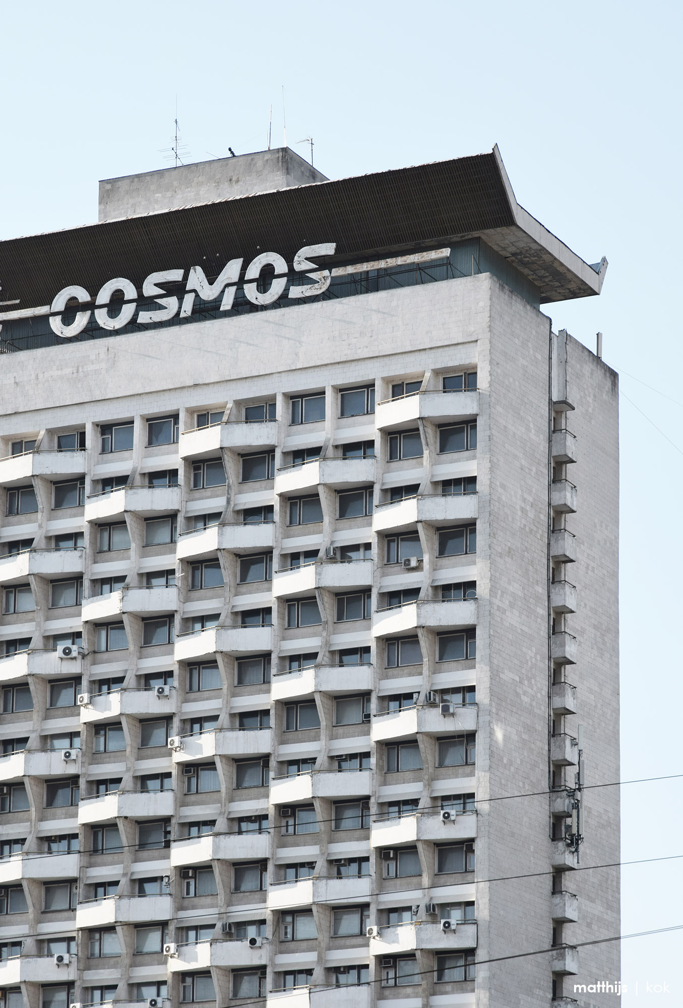 Hotel Cosmos, Chisinau, Moldova | Photo by Matthijs Kok
