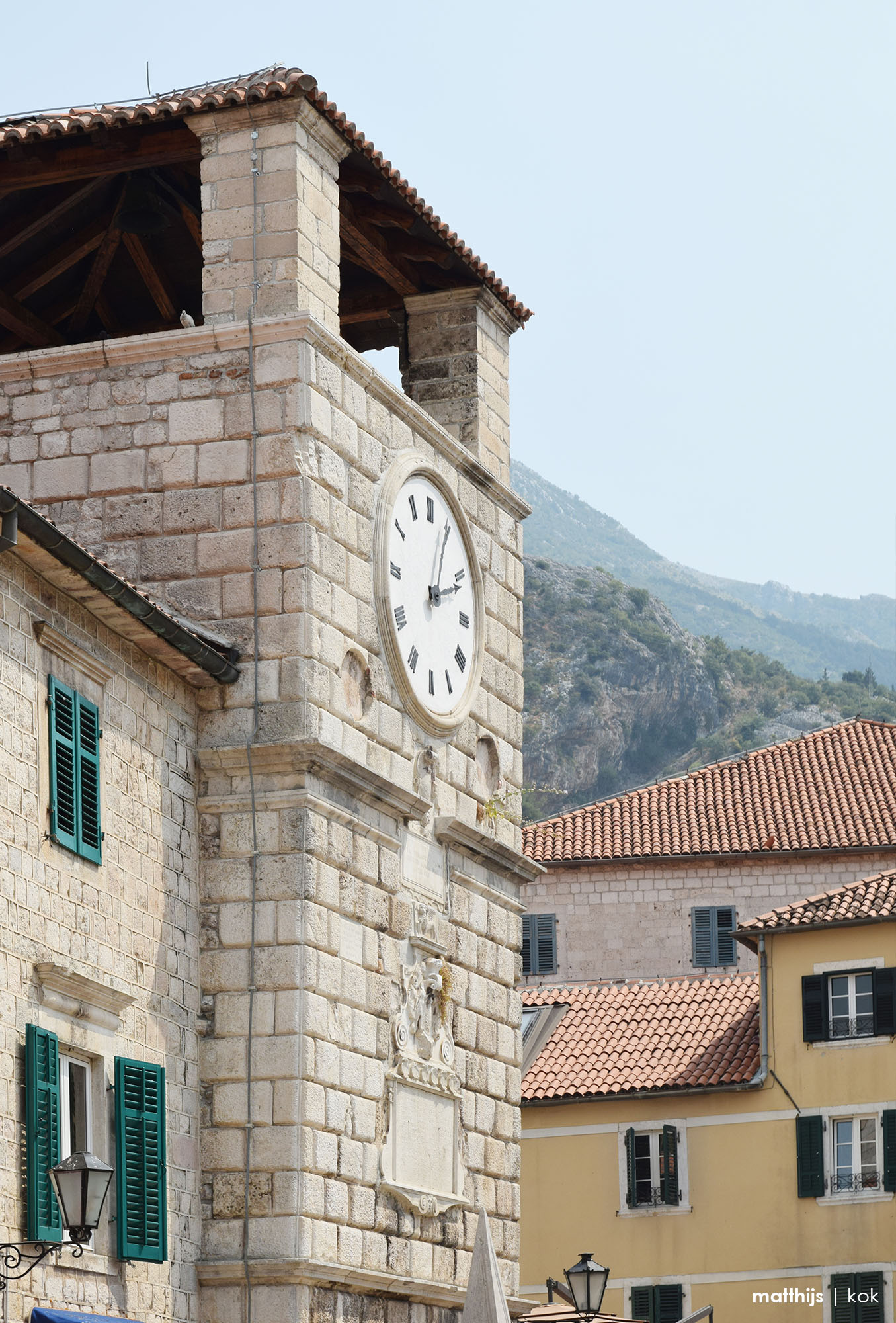 Clock Tower, Kotor, Montenegro | Photo by Matthijs Kok