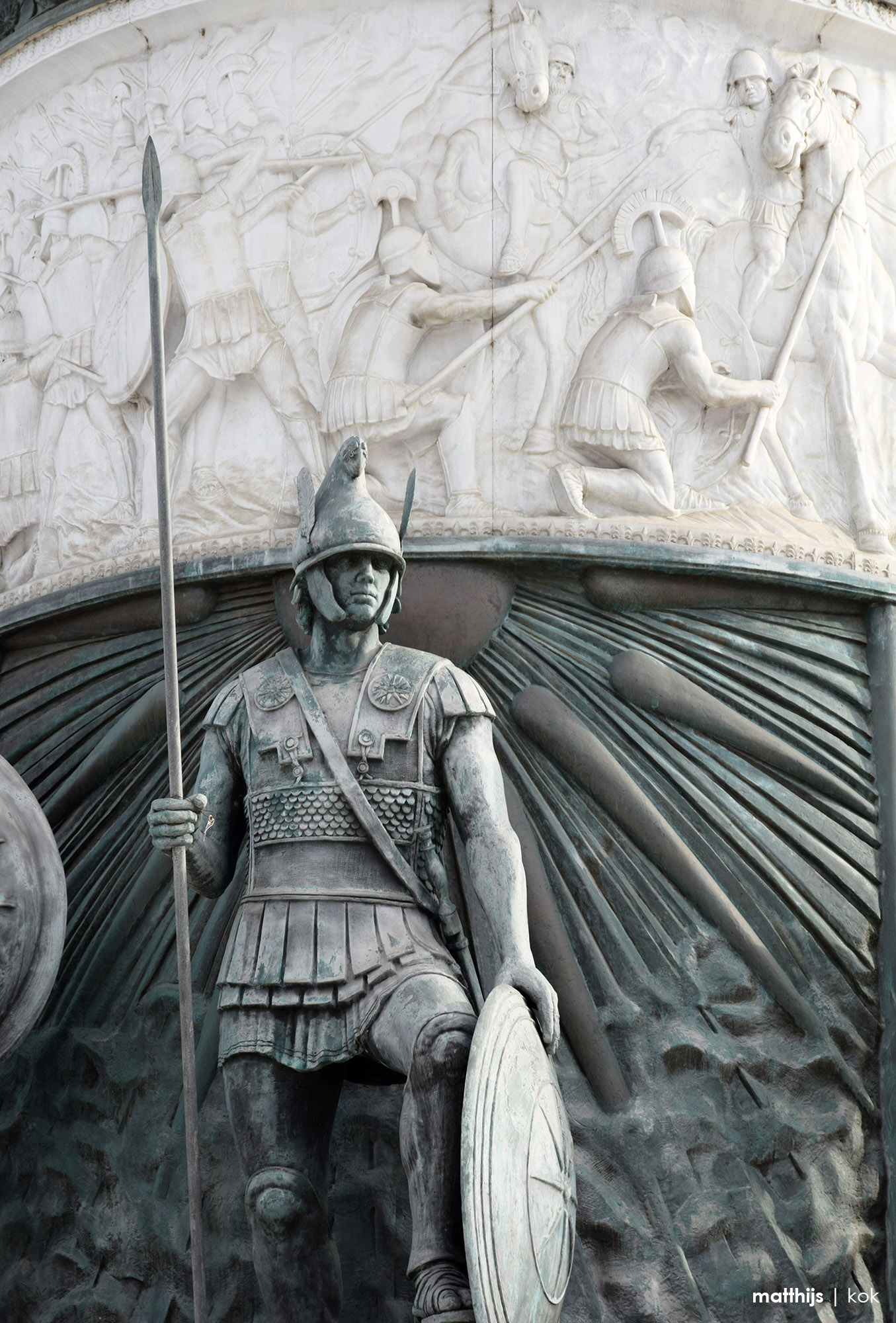 Monument Alexander III of Macedon, Skopje, North Macedonia | Photo by Matthijs Kok