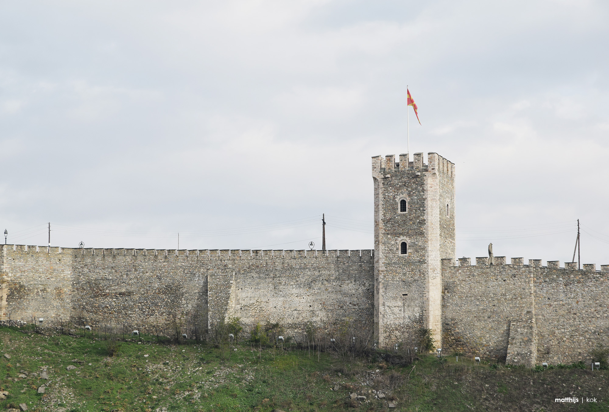 Skopje Fortress, North Macedonia | Photo by Matthijs Kok