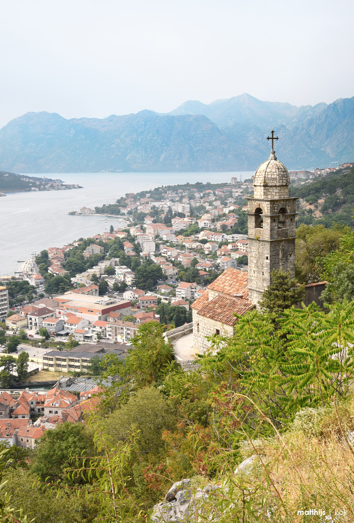 View over Bay of Kotor, Montenegro | Photo by Matthijs Kok