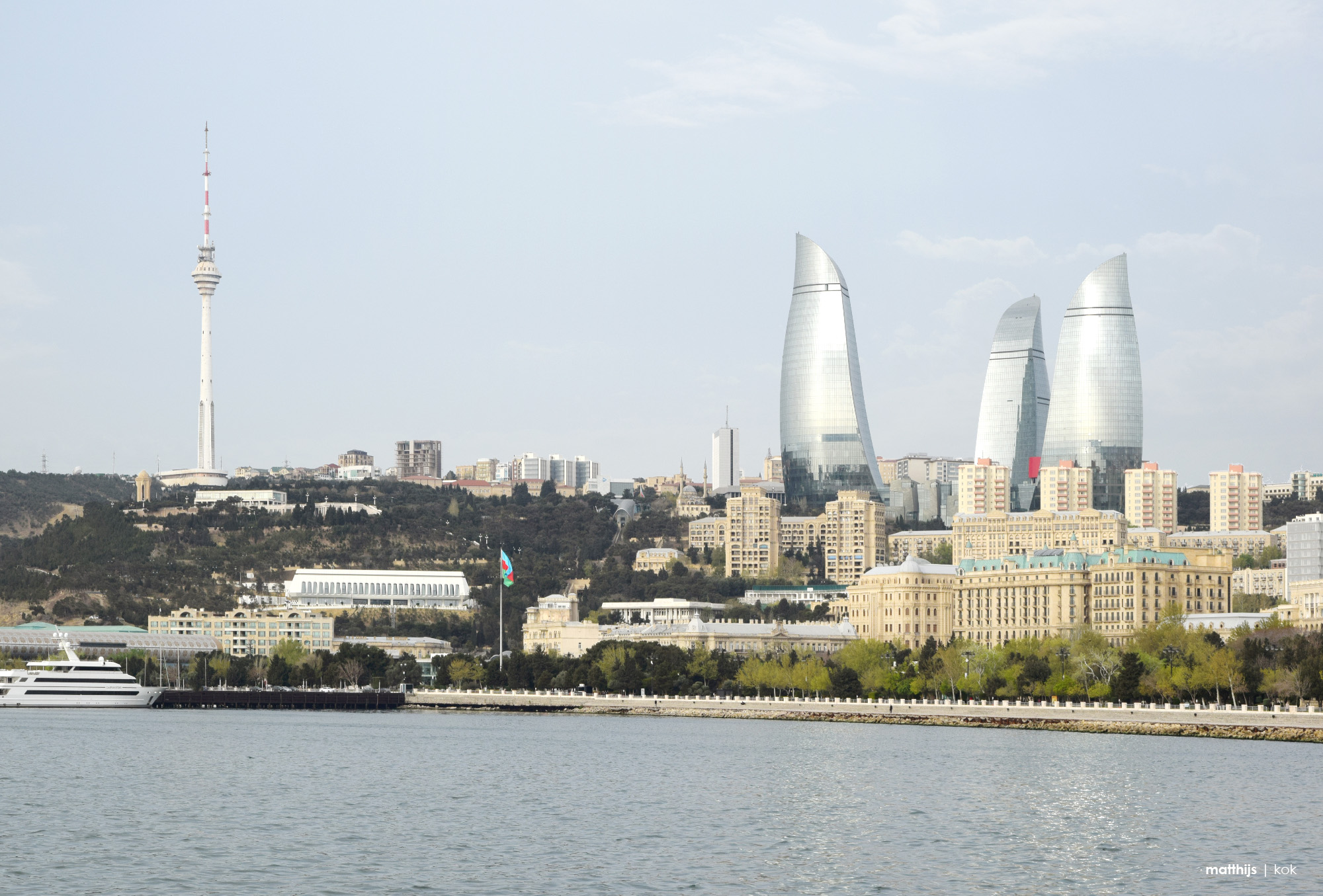 Baku Boulevard, Azerbaijan | Photo by Matthijs Kok