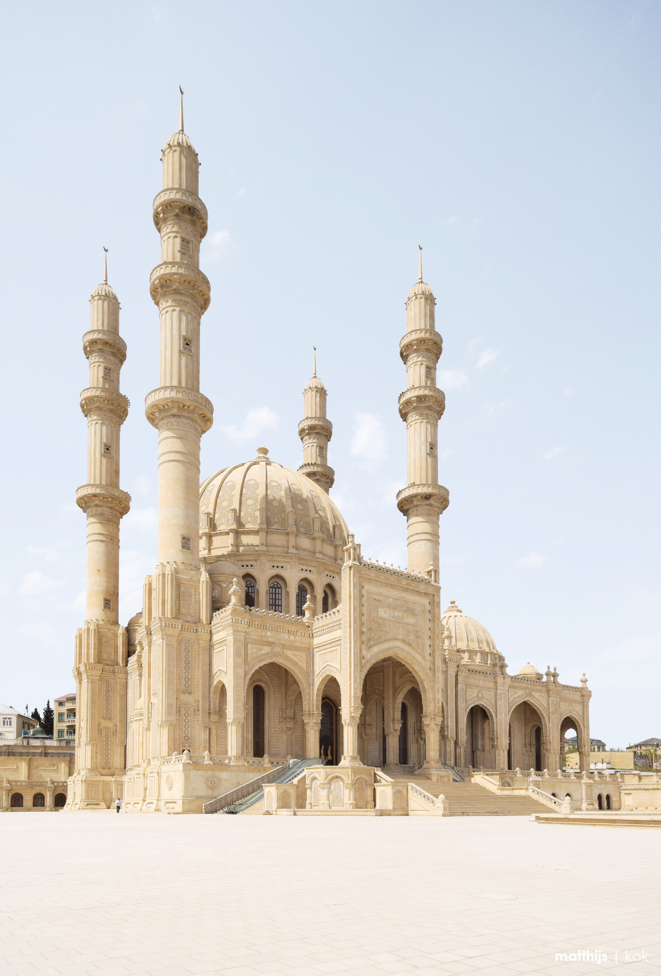 Heydar Mosque, Baku, Azerbaijan | Photo by Matthijs Kok