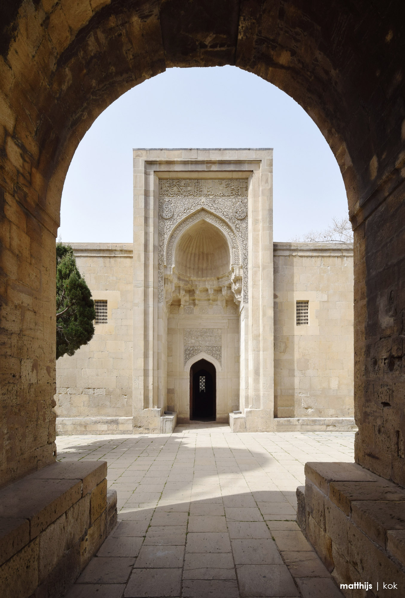 Shirvanshah's Palace Mausoleum, Baku, Azerbaijan | Photo by Matthijs Kok