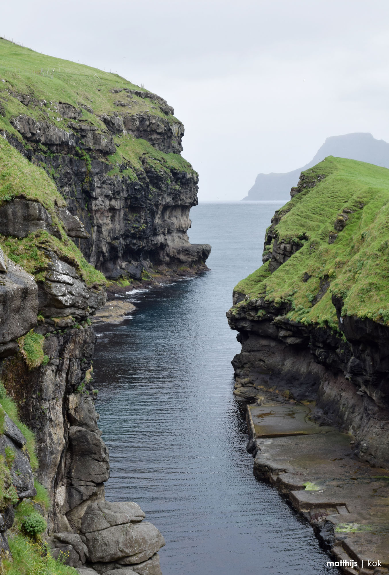Gjógv, Faroe Islands | Photo by Matthijs Kok