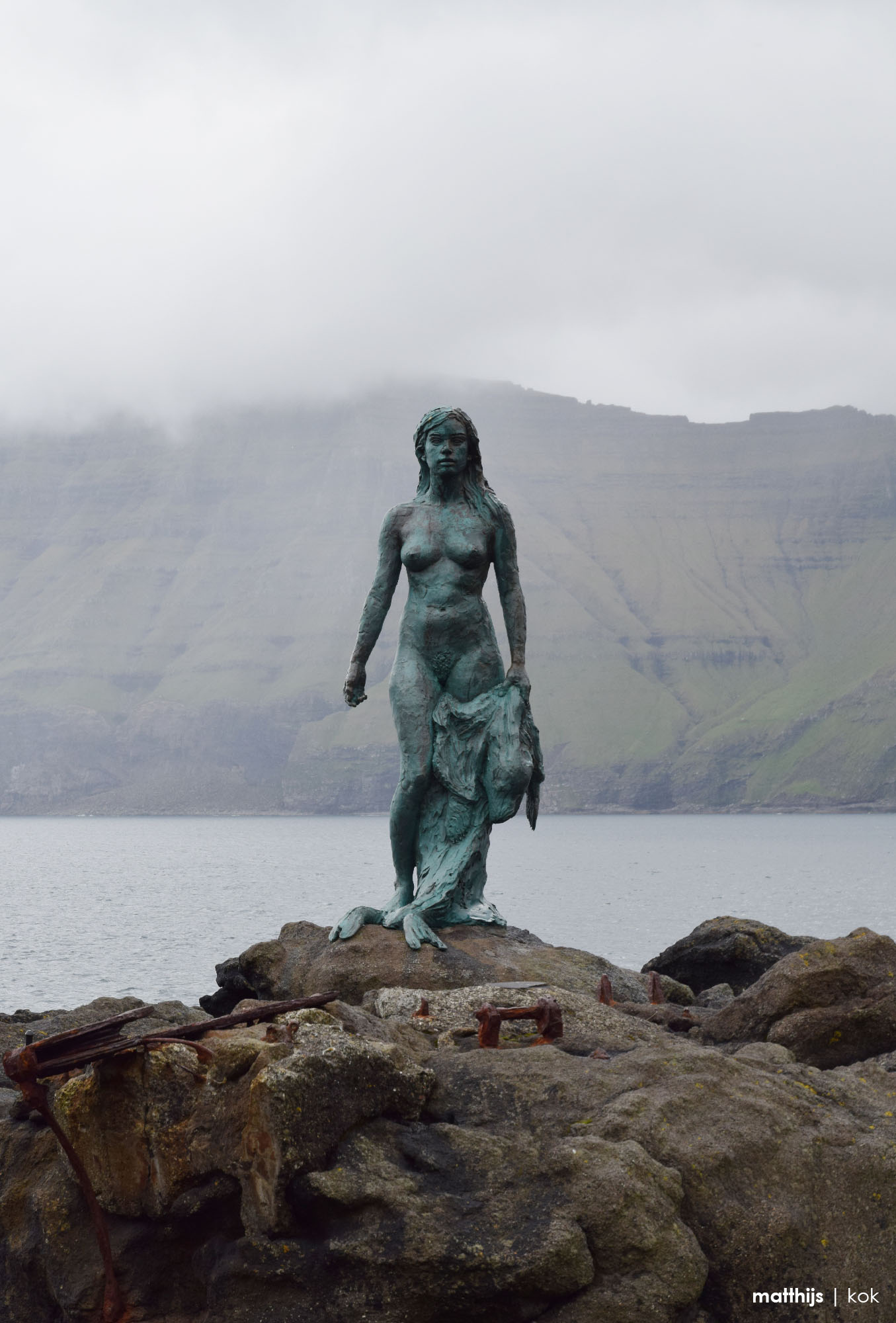 Seal Woman, Kópakonan, Faroe Islands | Photo by Matthijs Kok