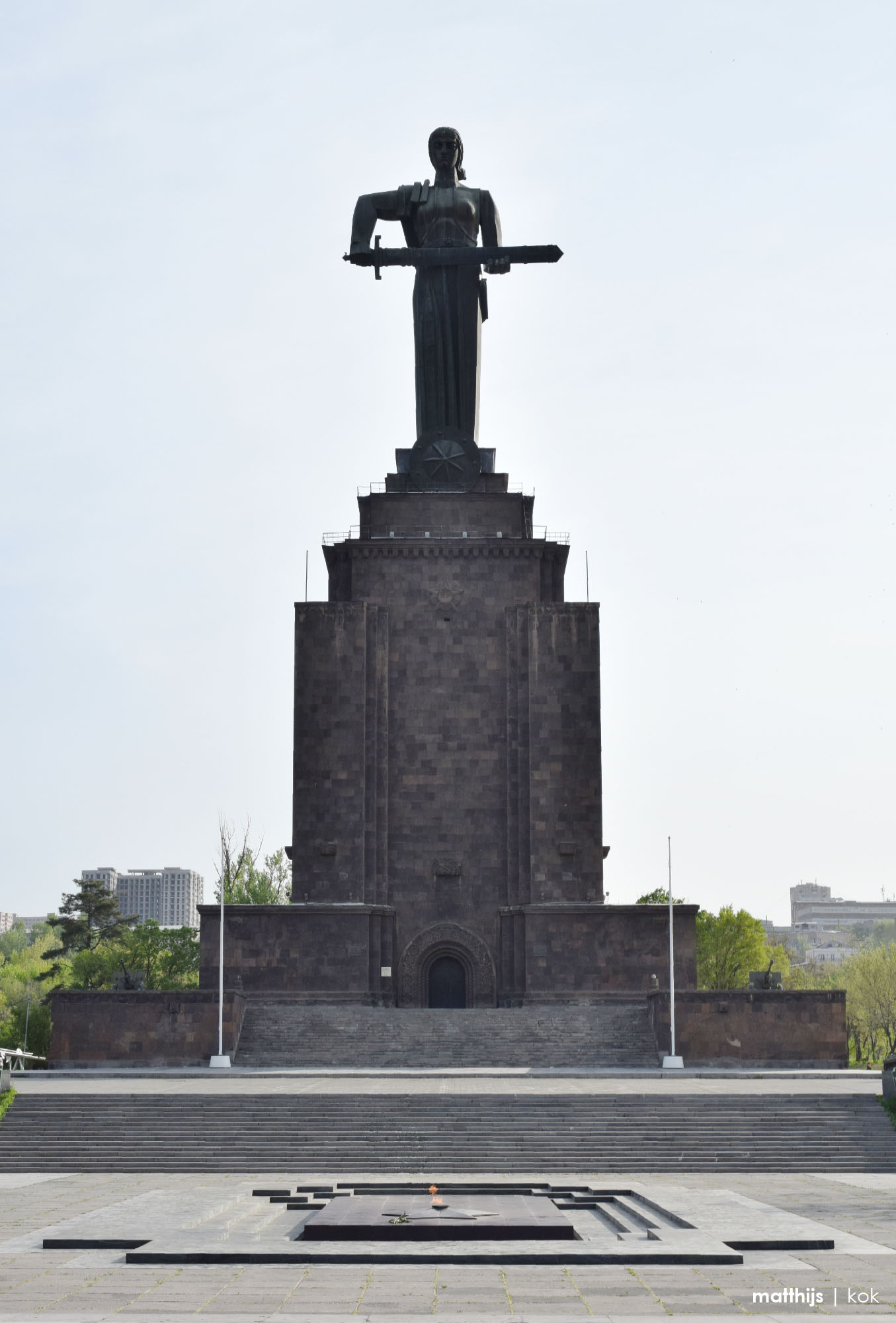 Mother Armenia Statue, Yerevan | Photo by Matthijs Kok
