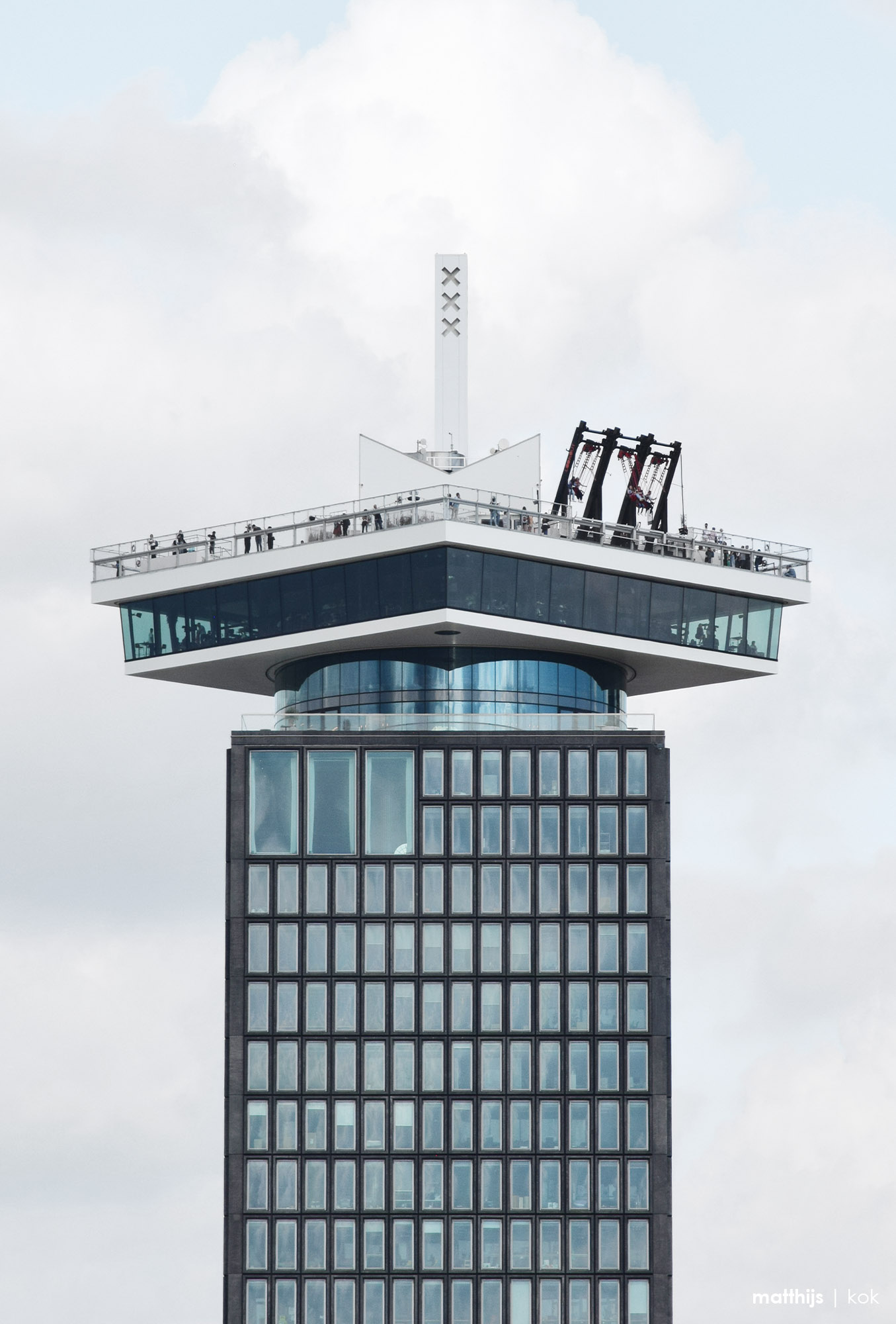 A'DAM Tower, Amsterdam, The Netherlands | Photo by Matthijs Kok