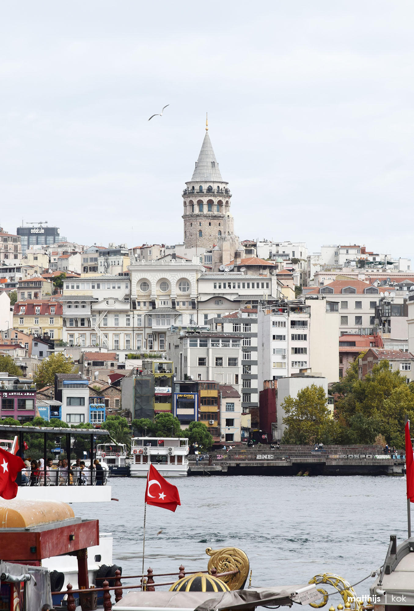 Galata Tower Beyoğlu, Istanbul, Türkiye | Photo by Matthijs Kok