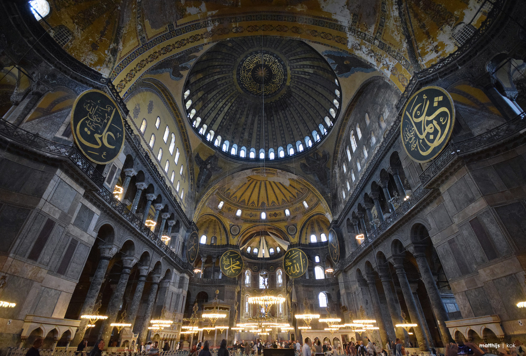Hagia Sophia, Istanbul, Turkey | Photo by Matthijs Kok