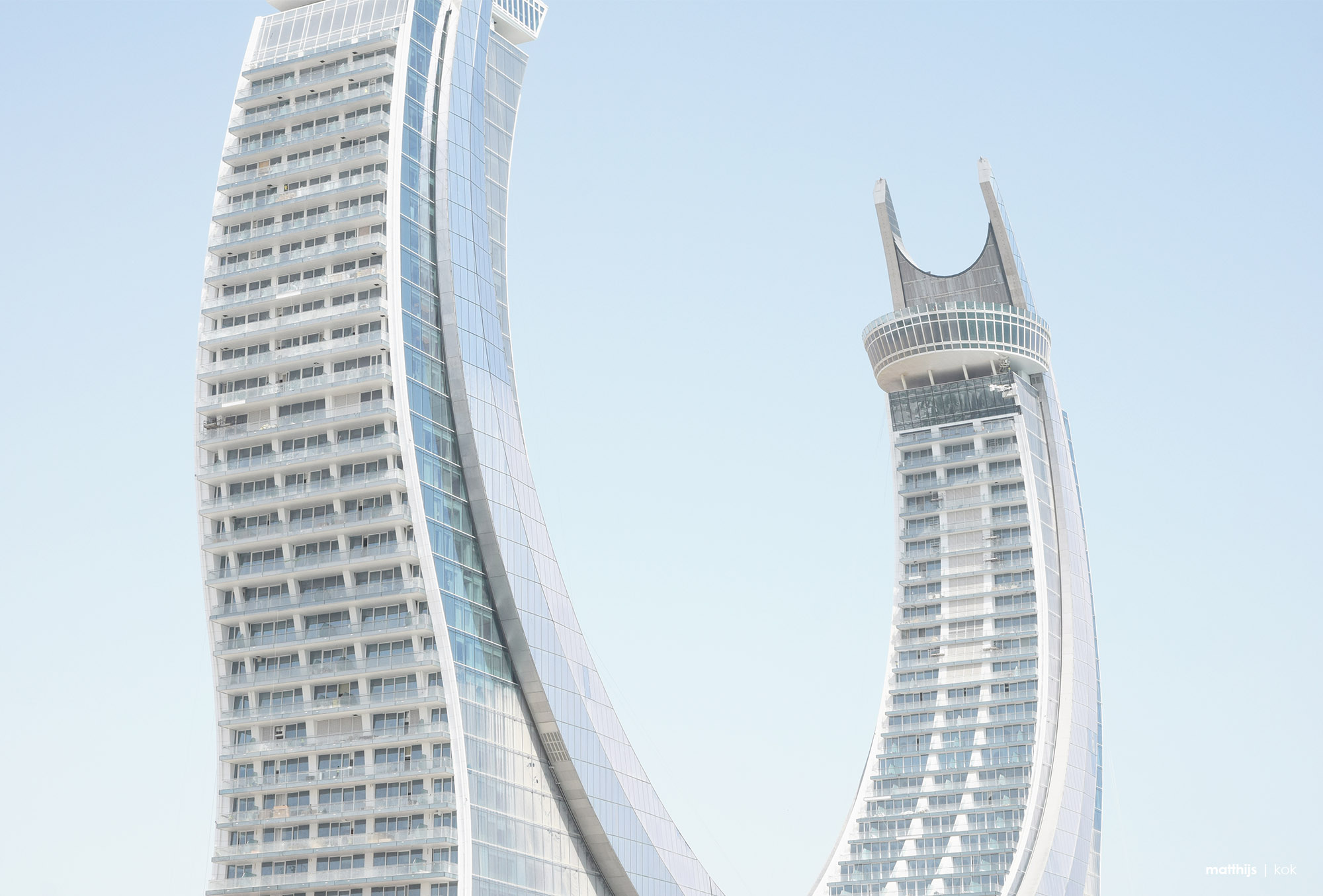 Katara Twin Tower, Lusail, Qatar | Photo by Matthijs Kok